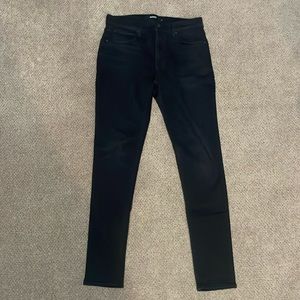 Hudson men’s black jeans
